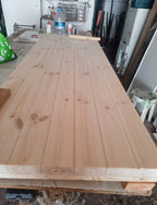 Hanging Sofa & Cabin Style Pine Wood Lounge