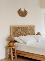 Handmade Hand-Carved Solid Spruce Bed Frame & Headboard - Homeartparis production
First-Class Craftsmanship & Premium Solid Wood