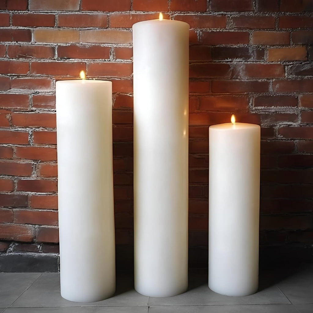 large Candle 3 pcs set /  Homeartparis production