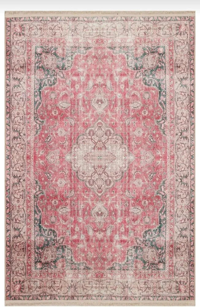 Exclusive Limited Edition Vintage Masterpiece Rug 200x300 cm - Hand-Finished Distressed Antique Style - Museum Quality Decorative Carpet - vintage Design Signature Collection