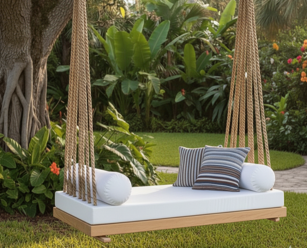 Garden Swing Bed Homeartparis production