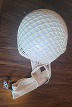 Jute Net Wrapped Globe Pendant Light Homeartparis production