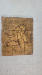 A Mythological Legacy: 3-Piece Hand-Carved Wooden Pegasus Art - Homeartparis production