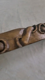 The Eternal Loop: Mythological Hand-Carved Snake Masterpiece (75 cm) - Homeartparis production