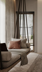 Hanging Swing Bed - Indoor Outdoor Jute Rope Daybed - Homeartparis production