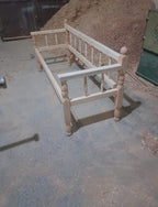 Rustic Authentic Wooden 2-Seater Sofa & Handmade Cushion - Homeartparis production
Important Note: Free Worldwide Shipping on All Orders!