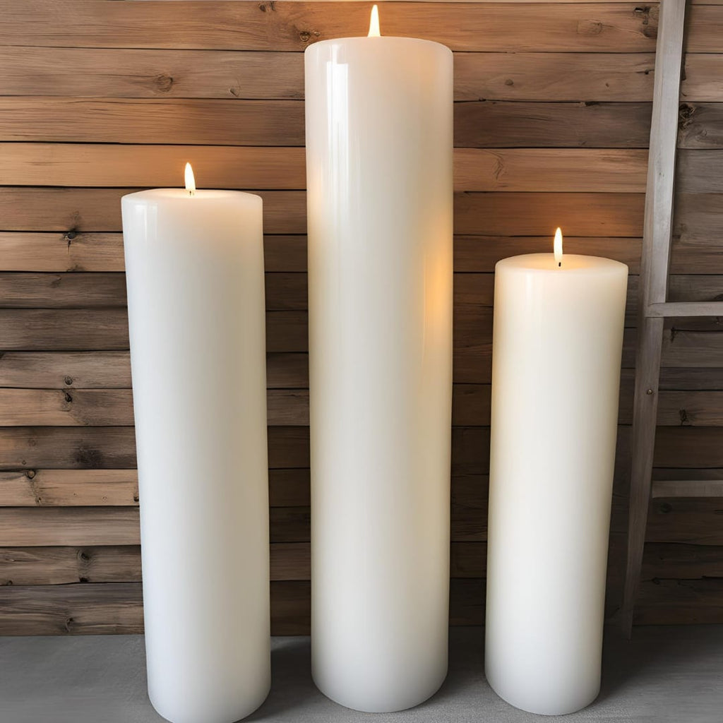 large Candle 3 pcs set /  Homeartparis production