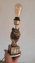 Luxury Lion Sculpture Lamp: Artistic & Modern Table Lamp - Homeartparis production
Important Note: Free Worldwide Shipping & Universal Electrical Compatibility!