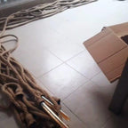 Grand 40-Arm Linear Jute Rope Chandelier - Extra Long Customizable Cascade Lighting - Homeartparis production