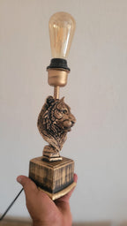 Luxury Lion Sculpture Lamp: Artistic & Modern Table Lamp - Homeartparis production
Important Note: Free Worldwide Shipping & Universal Electrical Compatibility!