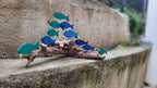 Large Driftwood Fish School Wall Art, Handmade Coastal Wood Branch Decor Homeartparis production