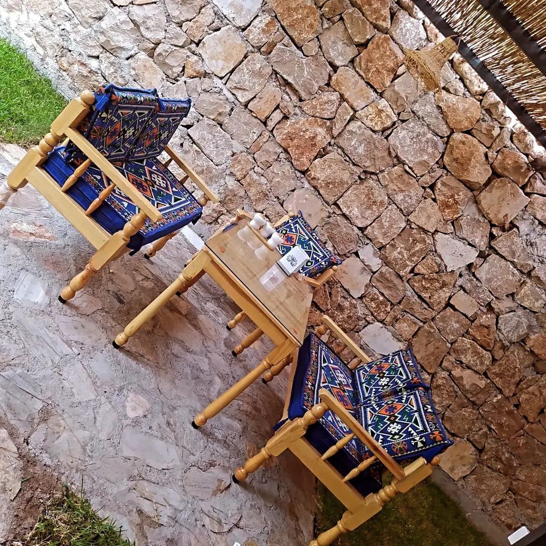 Rustic Authentic Wooden 2-Seater Sofa & Handmade Cushion - Homeartparis production
Important Note: Free Worldwide Shipping on All Orders!