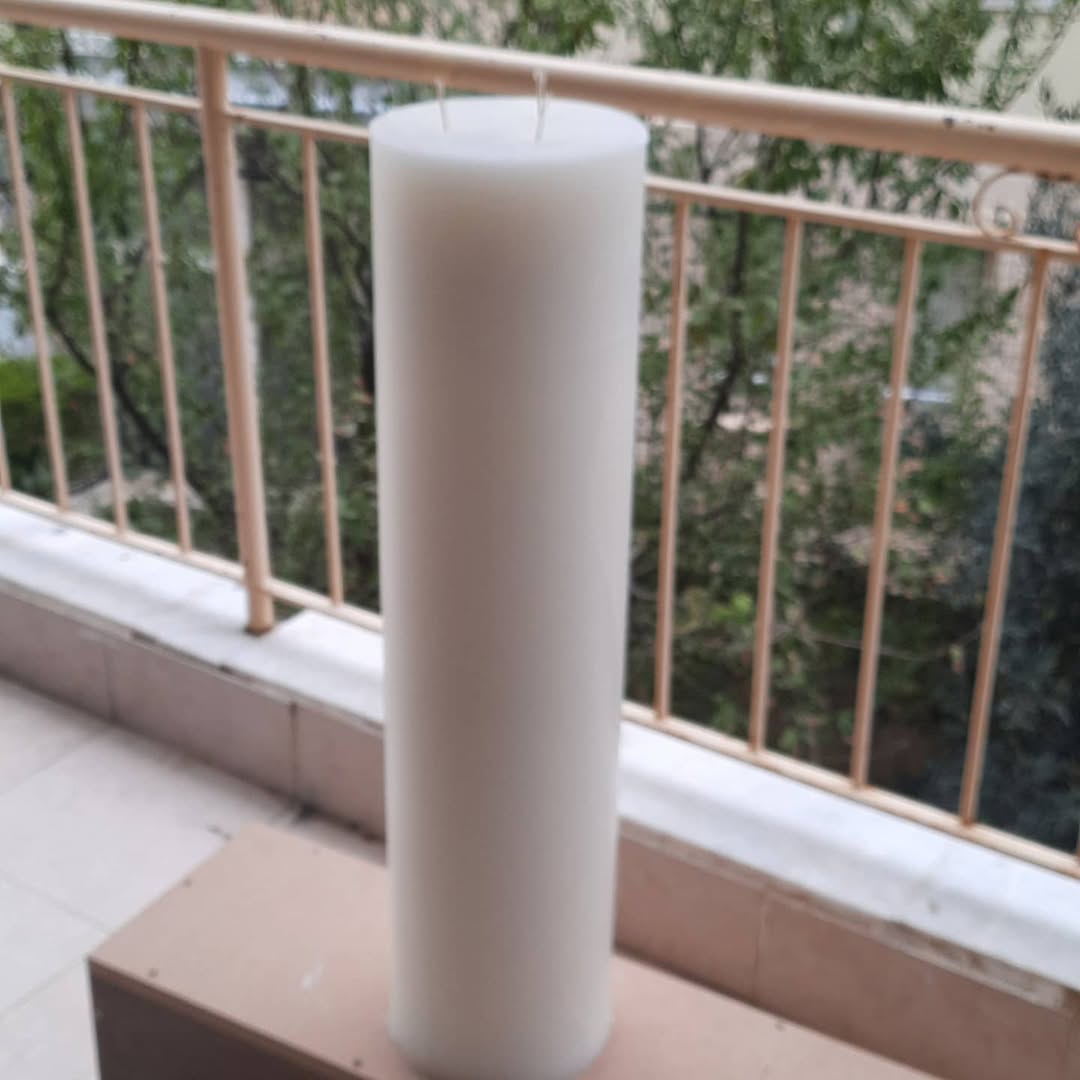 Large 100cm Pillar Candle Handmade Table Centerpiece Homeartparis production / customizable color