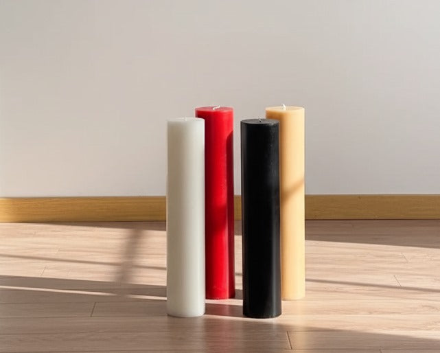 Large 100cm Pillar Candle Handmade Table Centerpiece Homeartparis production / customizable color