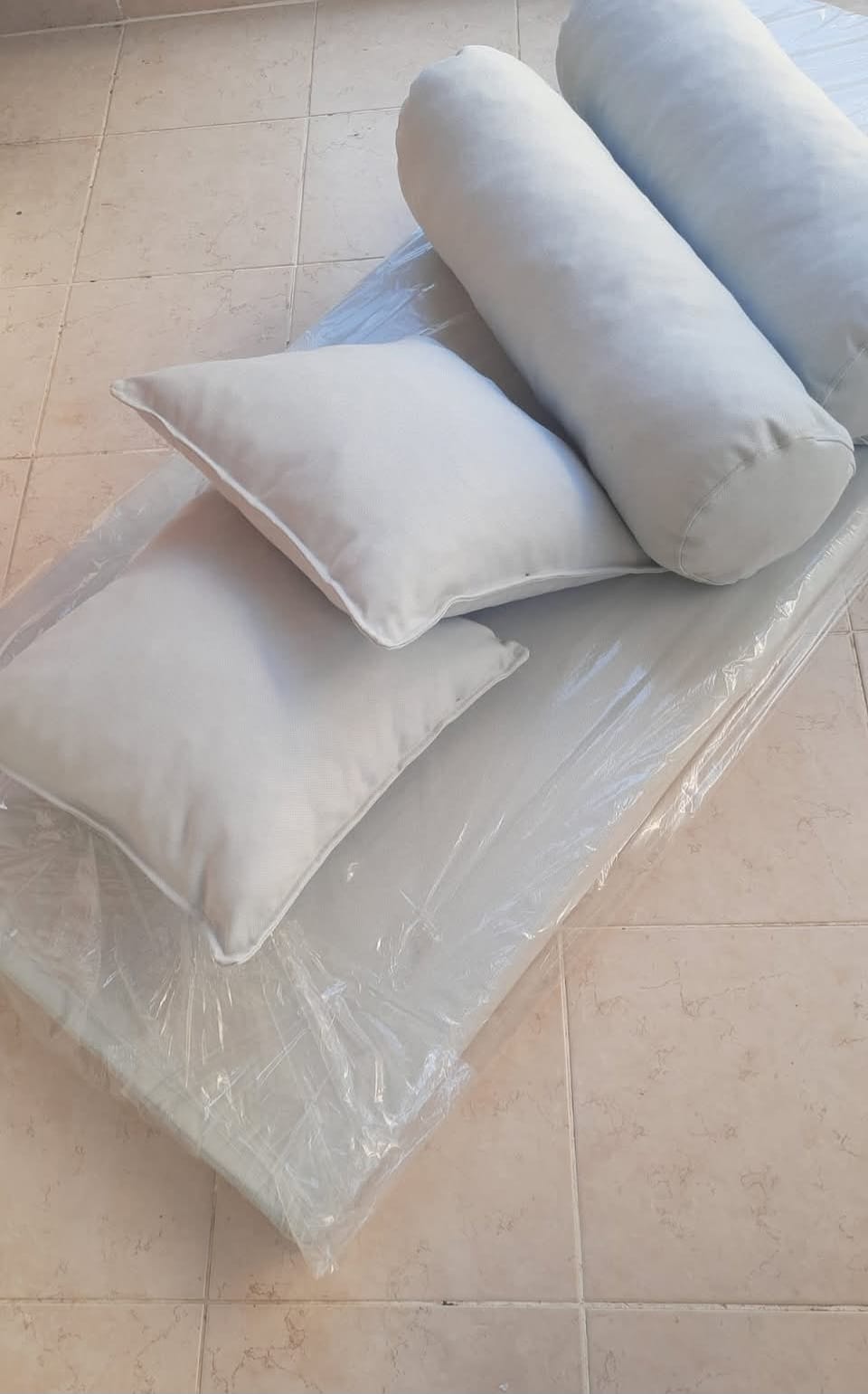 Swing bed Sets | Includes Cushion & Pillow, 70x190 cm Porch Swing, Modular Joinable Design, Floating Sofa