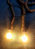 Mega Installation 50-Piece Set Double Sided Rope Chandelier Custom Length Nautical Industrial Lighting Homeartparis production