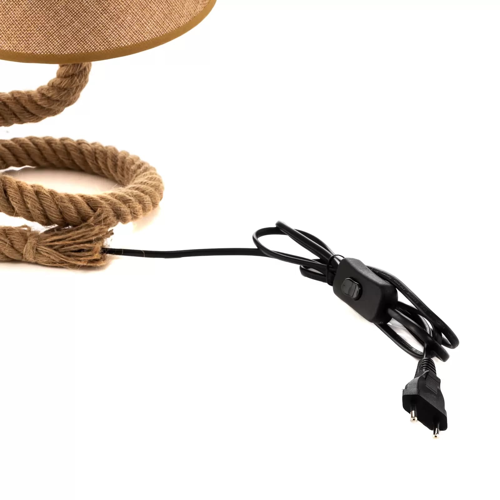 Magic Touch: Handcrafted Rustic Jute Rope Table Lamp - Homeartparis production
Important Note: Free Worldwide Shipping & Universal Electrical Compatibility!