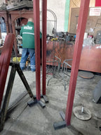 Swing Table porch garden Dining Set - 1.3 Ton Capacity Heavy-Duty Metal Frame Commercial Furniture by home art paris