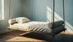 Swing bed Sets | Includes Cushion & Pillow, 70x190 cm Porch Swing, Modular Joinable Design, Floating Sofa