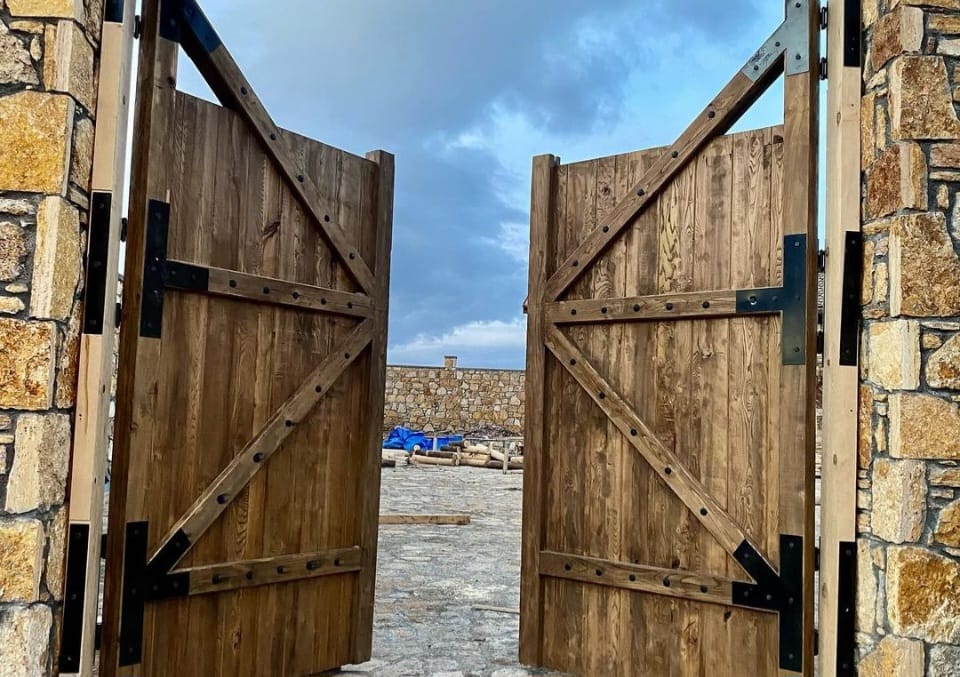 Vintage Rustic Wooden Mansion Entrance Door - Double Wing (220x300 cm) - Homeartparis production
Important Note: Free Worldwide Shipping on All Orders!