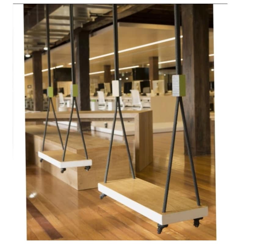 Decorative Hanging Seat, wooden swing, indoor / out door