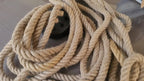 Medieval Style 4-Light Wood and Rope Rustic Chandelier Homeartparis production
