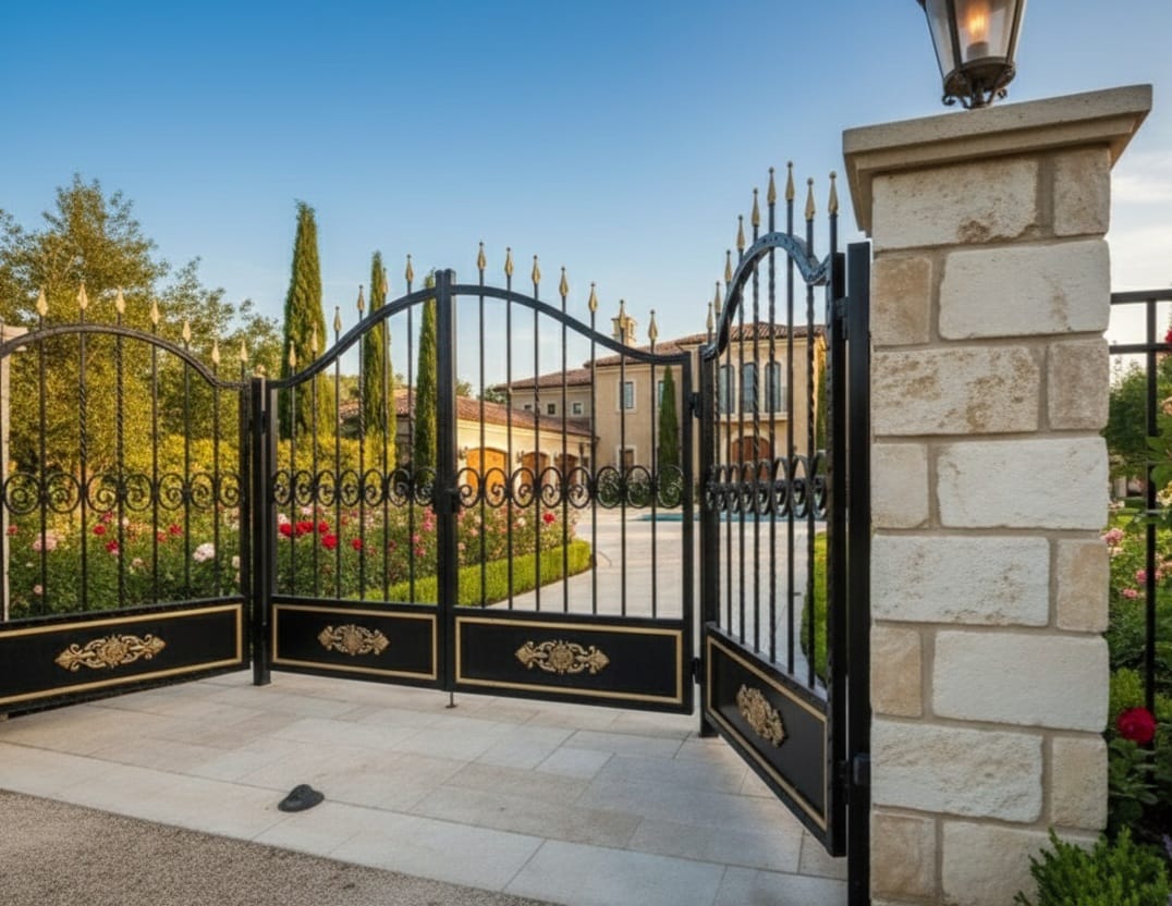 Modular Wrought Iron Garden Fence & Panel Gate Systems - Homeartparis production
Important Note: Free Worldwide Shipping Included on All Orders!