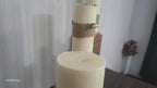 Large Tower Pillar Candle Set Rustic Mantle Decor Homeartparis production