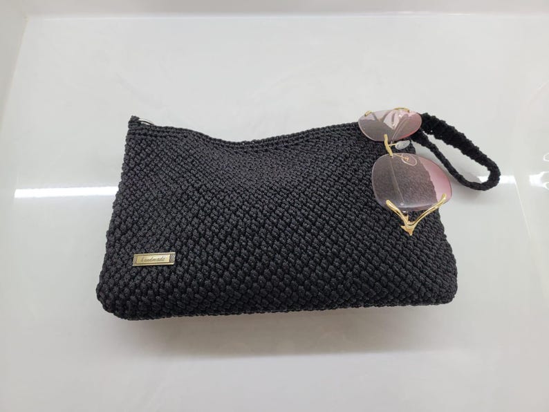 Crochet Bag, Handmade Convertible Shoulder Bag & Handbag, Elegant Purse, Gift for Her by SevalDesing