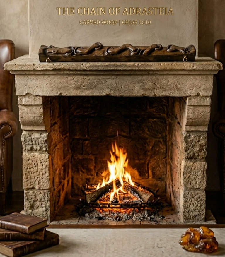 The Eternal Loop: Mythological Hand-Carved Snake Masterpiece (75 cm) - Homeartparis production