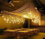 Mega Installation 50-Piece Set Double Sided Rope Chandelier Custom Length Nautical Industrial Lighting Homeartparis production
