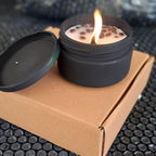 homeartparis Real Coffee Bean and Wood Wick Scented Jar Candle Homeartparis production