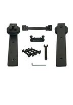 Solid Wood Sliding Barn Door - Custom Artisanal Interior Door with Hardware - Homeartparis production