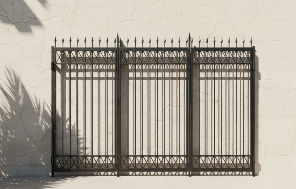 Expandable Modular Wrought Iron Fence System - Homeartparis production
Important Note: Free Worldwide Shipping Included on All Orders!