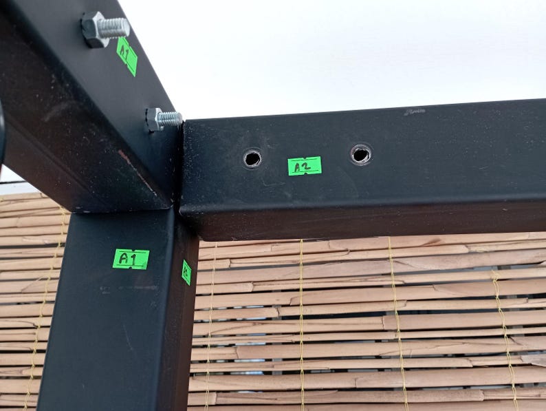 Home art paris Swing Table Dining Set - 1.3 Ton Capacity Heavy-Duty Metal Frame Commercial Furniture by home art paris