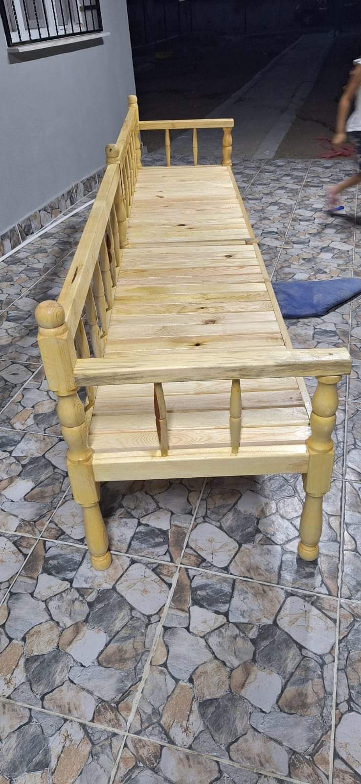 Rustic Authentic Wooden 2-Seater Sofa & Handmade Cushion - Homeartparis production
Important Note: Free Worldwide Shipping on All Orders!