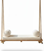 Modern Massive Wood Hammock-Style Hanging Swing - 140 cm - Homeartparis production