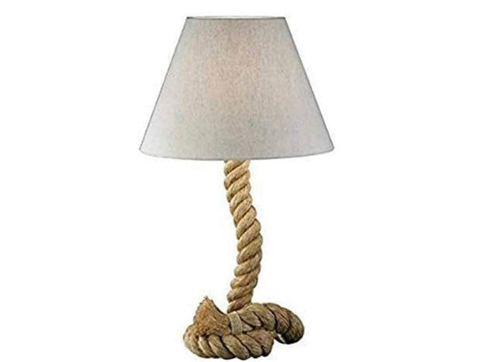 Rustic Jute Rope Table Lamp - Homeartparis production
Important Note: Free Worldwide Shipping & Universal Electrical Compatibility!