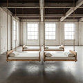 Desing Hanging Swing bed Set | Includes Cushion & Pillow, 70x190 cm Porch Swing, Modular Joinable Design, Floating Sofa