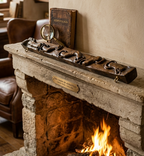 The Eternal Loop: Mythological Hand-Carved Snake Masterpiece (75 cm) - Homeartparis production