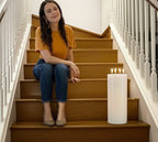 Set of 3 Giant Pillar Candles - 3-Wick Scented Luxury Candles with Custom Wooden Crate - Homeartparis production