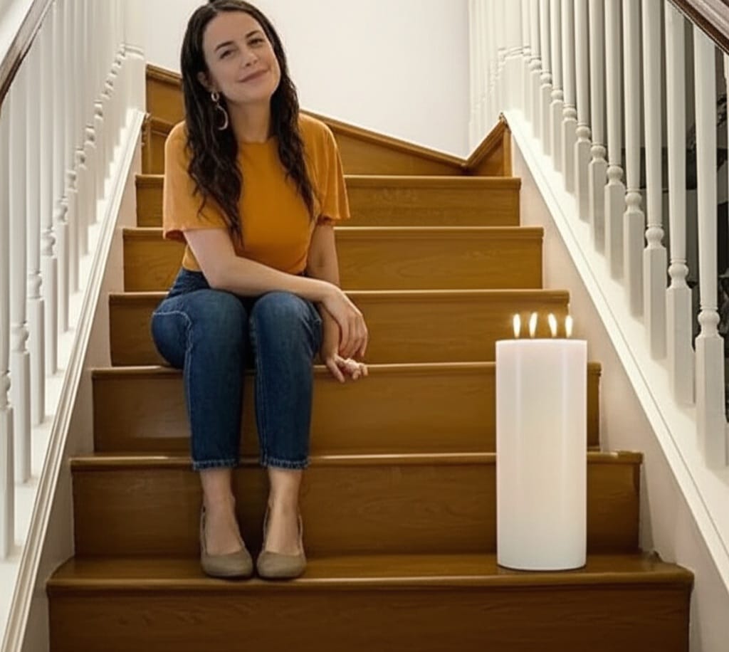Set of 3 Giant Pillar Candles - 3-Wick Scented Luxury Candles with Custom Wooden Crate - Homeartparis production