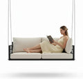 Homeartparis Handcrafted Comfortable Metal Swing Sofa Bed