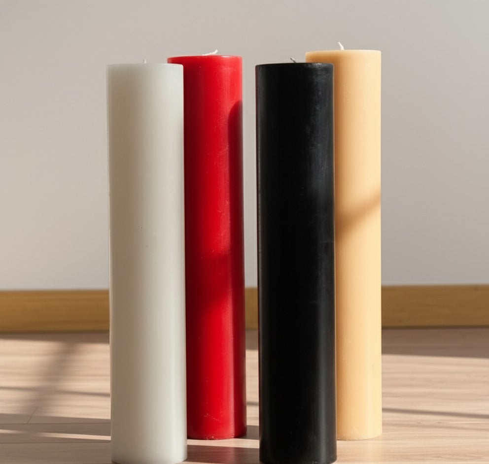 Large 100cm Pillar Candle Handmade Table Centerpiece Homeartparis production / customizable color