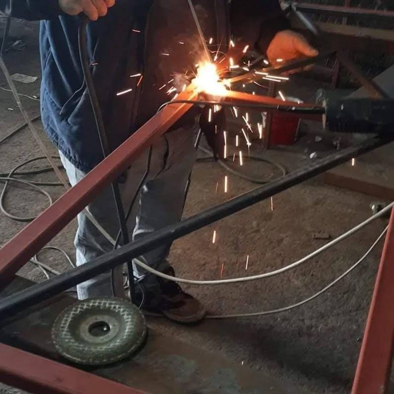 By Homeartparis 8person Swing Table  Set - 1.3 Ton Capacity Heavy-Duty Metal Frame Commercial Furniture by home art paris