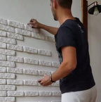 Handmade Decorative Paintable Bricks - Set of 100