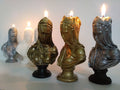 The Veiled Lady Statue Candle Decorative Bride Bust Scented Candle Homeartparis production
