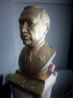 Recep Tayyip Erdoğan Bust, World Leaders Series Statue, Collectible Marble Dust Figurine, Office Desk Decor, Executive Gift