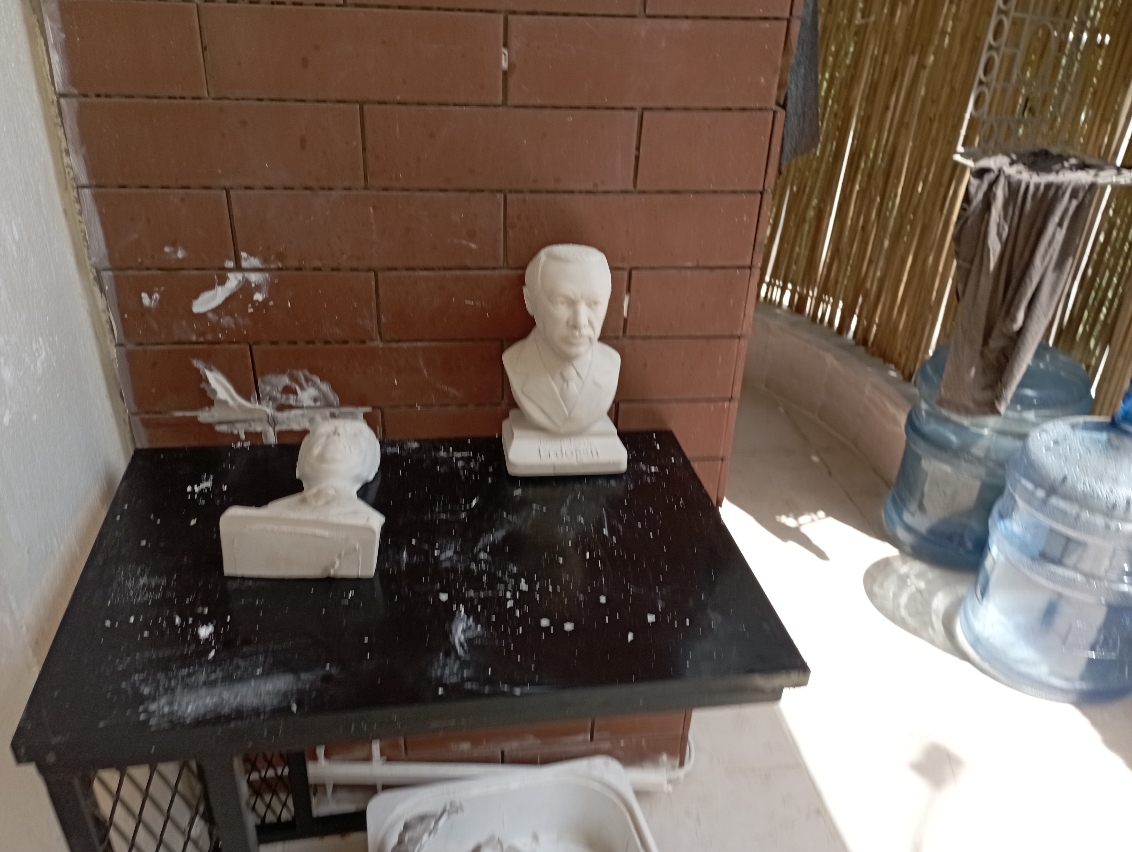Recep Tayyip Erdoğan Bust, World Leaders Series Statue, Collectible Marble Dust Figurine, Office Desk Decor, Executive Gift
