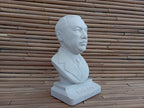 Recep Tayyip Erdoğan Bust, World Leaders Series Statue, Collectible Marble Dust Figurine, Office Desk Decor, Executive Gift